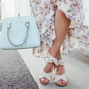 Women's Ugg Traci Espadrille Wedge Tie Up Sandal